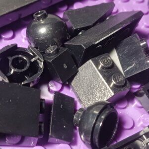 Lego - Misc Black elements - 2.9oz mix